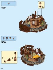 LEGO 21318 instructions page 248 – build guide