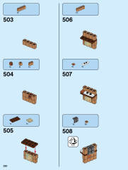 LEGO 21318 instructions page 250 – build guide