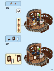 LEGO 21318 instructions page 253 – build guide