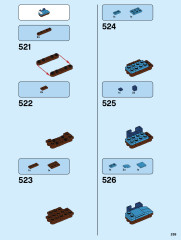 LEGO 21318 instructions page 259 – build guide