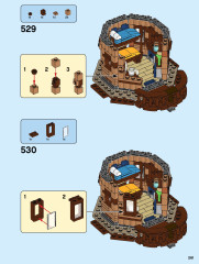 LEGO 21318 instructions page 261 – build guide