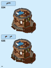 LEGO 21318 instructions page 264 – build guide