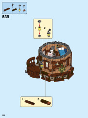 LEGO 21318 instructions page 268 – build guide