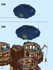 LEGO 21318 instructions page 284 – build guide