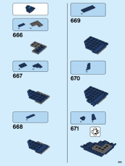 LEGO 21318 instructions page 305 – build guide