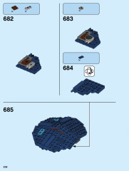 LEGO 21318 instructions page 308 – build guide