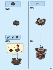 LEGO 21318 instructions page 313 – build guide