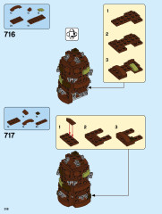 LEGO 21318 instructions page 318 – build guide