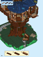 LEGO 21318 instructions page 332 – build guide