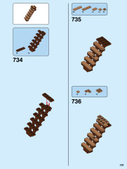 LEGO 21318 instructions page 335 – build guide