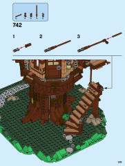 LEGO 21318 instructions page 339 – build guide