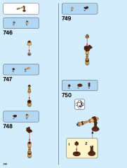 LEGO 21318 instructions page 344 – build guide
