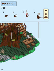 LEGO 21318 instructions page 350 – build guide