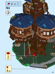 LEGO 21318 instructions page 355 – build guide