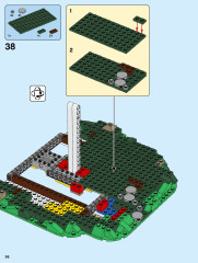 LEGO 21318 instructions page 36 – build guide