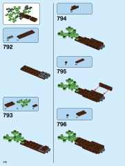 LEGO 21318 instructions page 372 – build guide