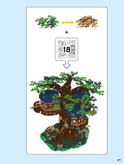 LEGO 21318 instructions page 377 – build guide