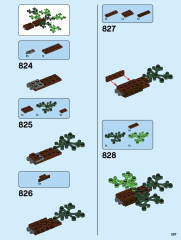 LEGO 21318 instructions page 387 – build guide