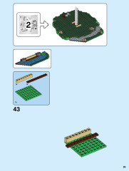 LEGO 21318 instructions page 39 – build guide