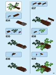 LEGO 21318 instructions page 391 – build guide