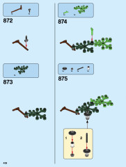 LEGO 21318 instructions page 408 – build guide