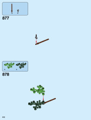 LEGO 21318 instructions page 410 – build guide