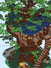 LEGO 21318 instructions page 415 – build guide