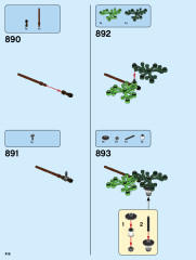 LEGO 21318 instructions page 418 – build guide