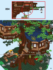 LEGO 21318 instructions page 419 – build guide