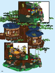 LEGO 21318 instructions page 420 – build guide