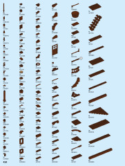 LEGO 21318 instructions page 424 – build guide