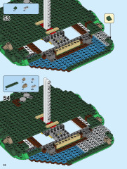LEGO 21318 instructions page 46 – build guide