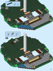 LEGO 21318 instructions page 47 – build guide