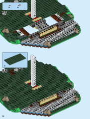 LEGO 21318 instructions page 48 – build guide