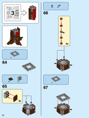 LEGO 21318 instructions page 52 – build guide