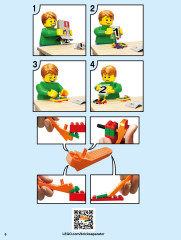 LEGO 21318 instructions page 6 – build guide