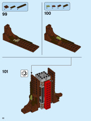 LEGO 21318 instructions page 62 – build guide