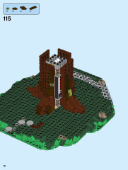 LEGO 21318 instructions page 70 – build guide