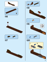 LEGO 21318 instructions page 71 – build guide
