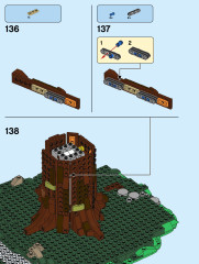 LEGO 21318 instructions page 76 – build guide
