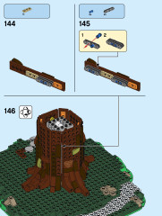 LEGO 21318 instructions page 78 – build guide