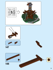 LEGO 21318 instructions page 79 – build guide