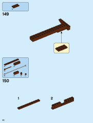 LEGO 21318 instructions page 80 – build guide