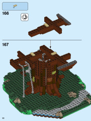 LEGO 21318 instructions page 90 – build guide
