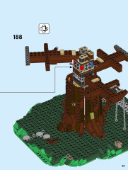 LEGO 21318 instructions page 99 – build guide