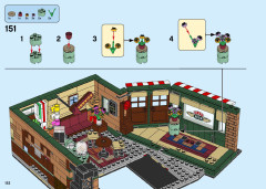 LEGO 21319 instructions page 122 – build guide