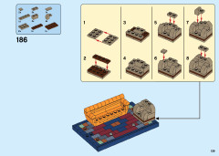 LEGO 21319 instructions page 139 – build guide