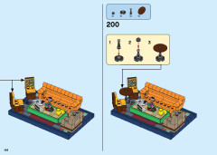 LEGO 21319 instructions page 144 – build guide