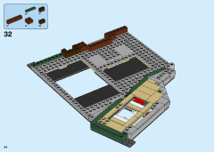 LEGO 21319 instructions page 44 – build guide