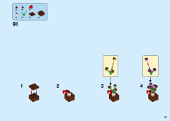 LEGO 21319 instructions page 85 – build guide